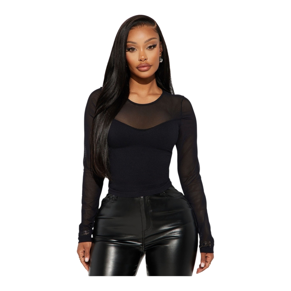 🖤 Chandail noir mesh – neuf avec étiquette 🖤